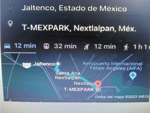 Terreno en Jaltenco, Estado de México