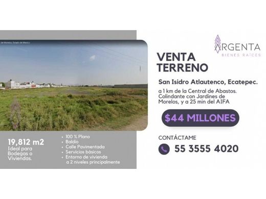 Terreno en Ecatepec, Ecatepec de Morelos