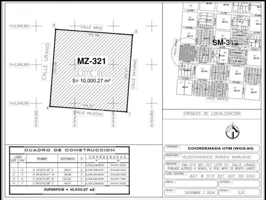 Terreno en Cancún, Benito Juárez