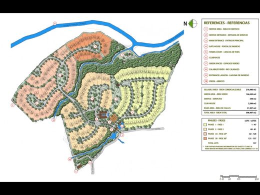 San Carlos, Distrito de San Carlosの土地