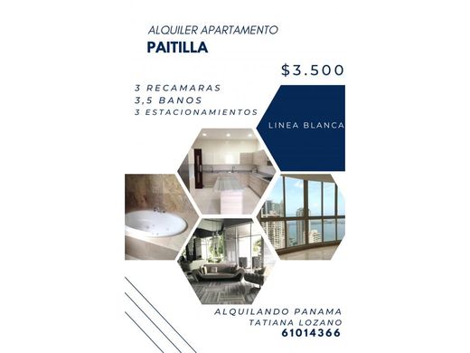 Piso / Apartamento en Paitilla, Distrito de Panamá