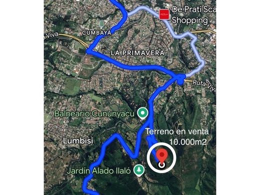 Land in Cumbayá, Cantón Quito