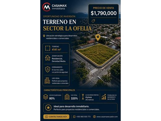 Land in Quito, Cantón Quito