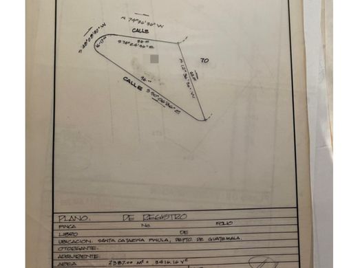 Grond in Guatemala-stad, Municipio de Guatemala