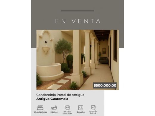 Casa de lujo en Antigua Guatemala, Departamento de Sacatepéquez