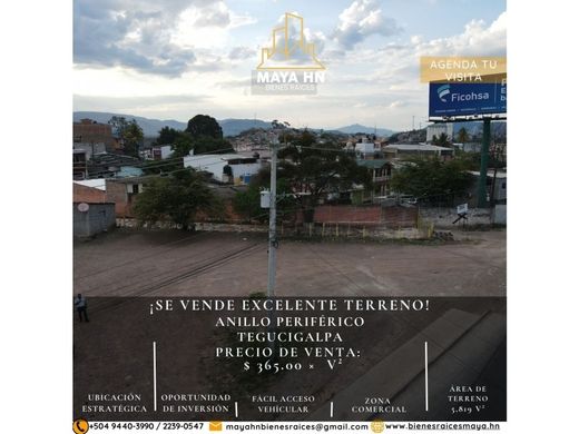 Terrain à Tegucigalpa, Departamento de Francisco Morazán