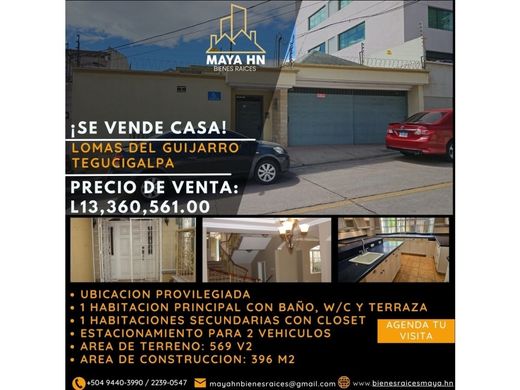 Lüks ev Tegucigalpa, Departamento de Francisco Morazán