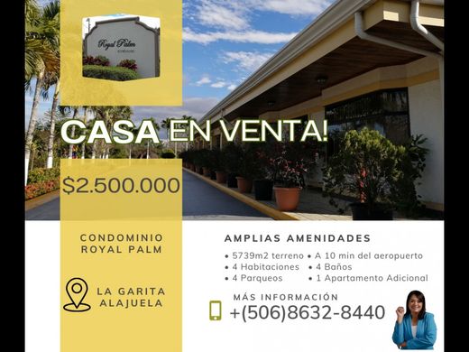 Luxury home in La Garita, Cantón de Alajuela