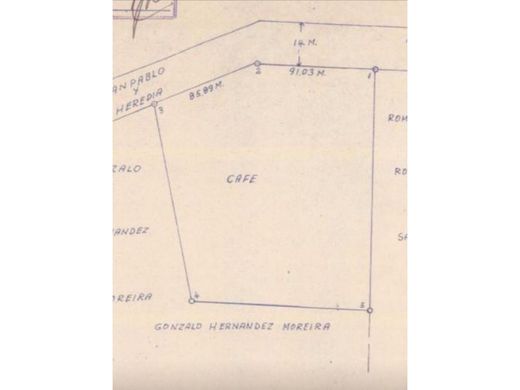Grond in Santo Domingo, Provincia de Heredia
