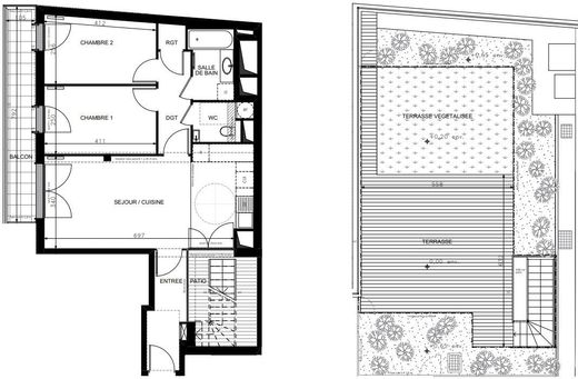 Apartment in Montmartre, Abbesses, Grandes-Carrières, Paris