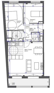 套间/公寓  Pantin, Seine-Saint-Denis