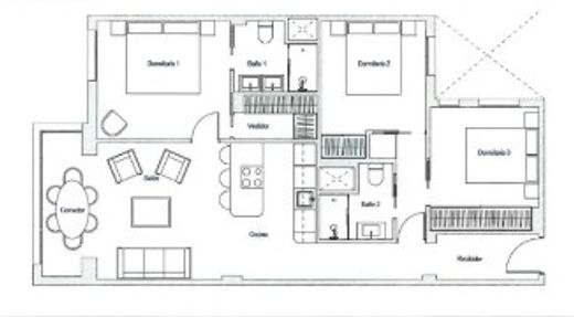 Apartment / Etagenwohnung in Madrid, Provinz Madrid