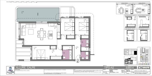 Calp, アリカンテのアパートメント
