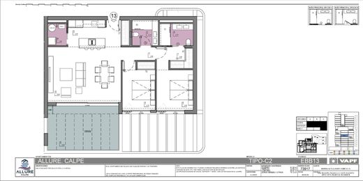 Calp, アリカンテのアパートメント