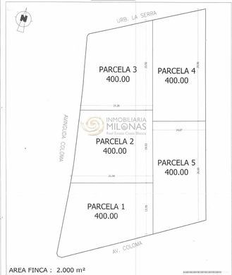 地皮  la Nucia, Provincia de Alicante