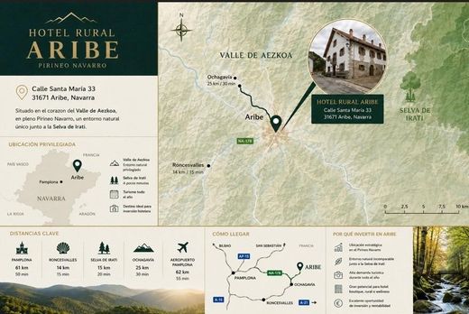 Detached House in Aribe, Province of Navarre