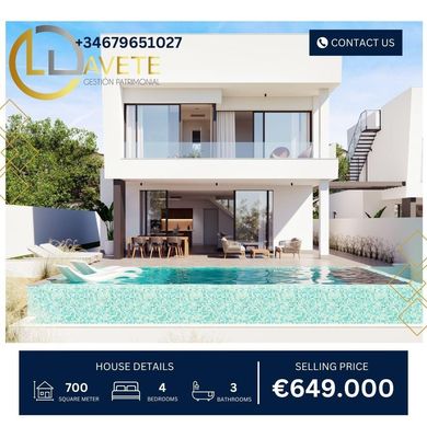 Βίλα σε Pilar de la Horadada, Provincia de Alicante