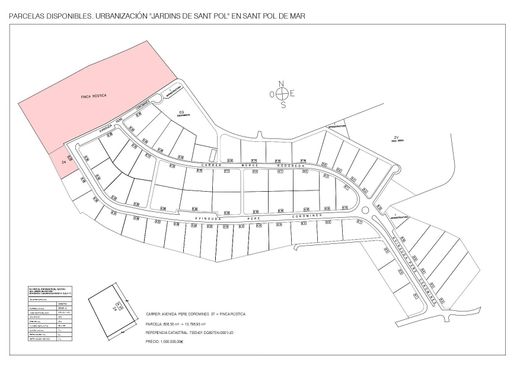 Terreno en San Pol de Mar, Provincia de Barcelona