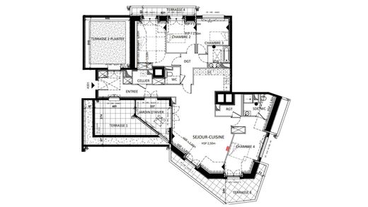 Квартира, Fontenay-aux-Roses, Hauts-de-Seine