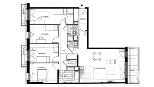 Appartamento a Levallois-Perret, Hauts-de-Seine