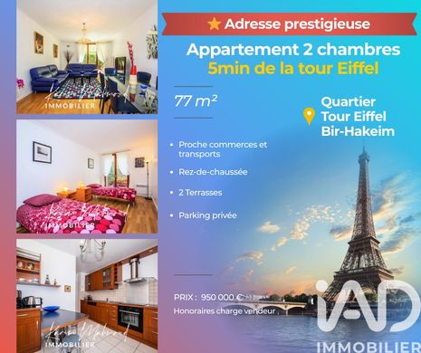 Apartment in Motte-Picquet, Commerce, Necker, Paris