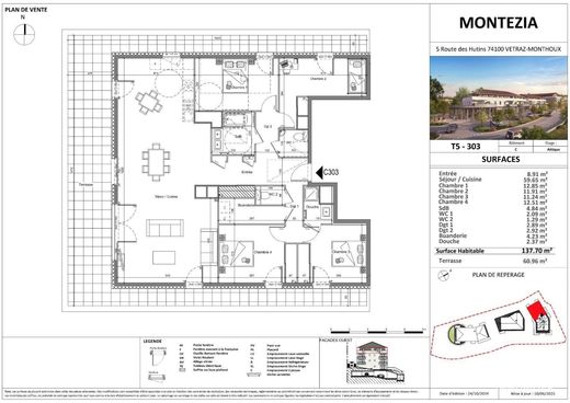 아파트 / Vétraz-Monthoux, Haute-Savoie