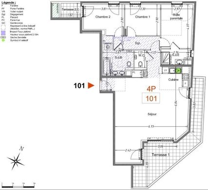 Apartment in Cagnes-sur-Mer, Alpes-Maritimes