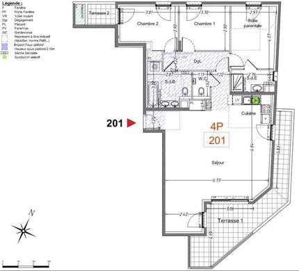 Apartment in Cagnes-sur-Mer, Alpes-Maritimes