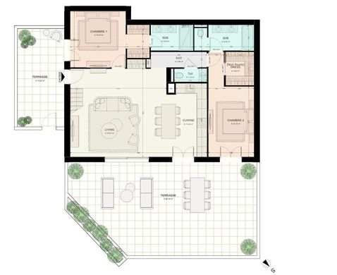 Apartment in Châteauneuf-Grasse, Alpes-Maritimes