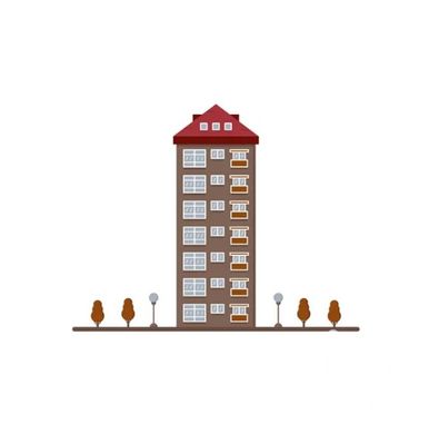 Residential complexes in Montmartre, Abbesses, Grandes-Carrières, Paris