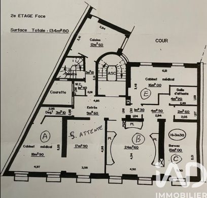 Apartment in Bastille, République, Nation-Alexandre Dumas, Paris