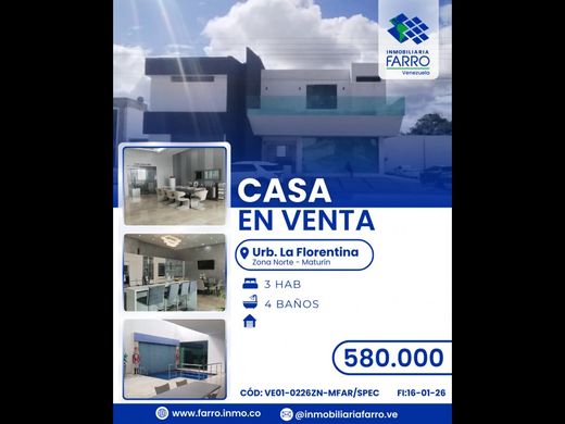 منزل ﻓﻲ Maturín, Municipio Maturín