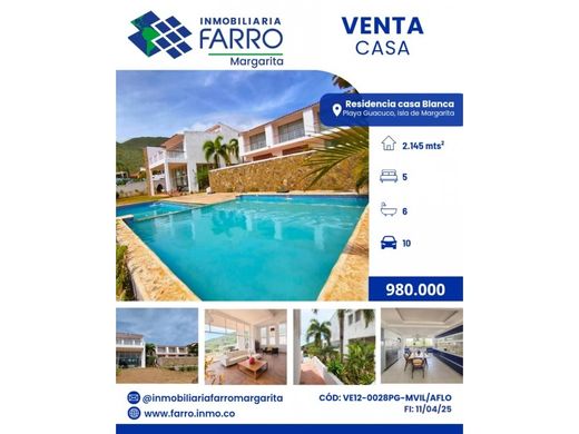 Casa di lusso a Arismendi, Estado Nueva Esparta
