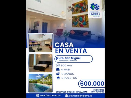 Luxury home in Maturín, Municipio Maturín