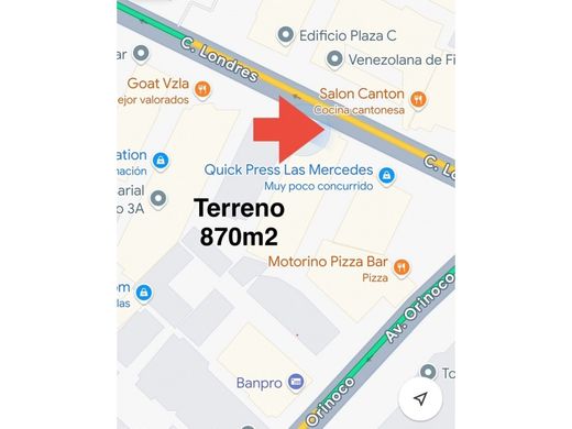 Grundstück in Caracas, Municipio Libertador