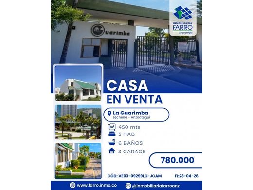 Luksusowy dom w Lecherías, Estado Anzoátegui