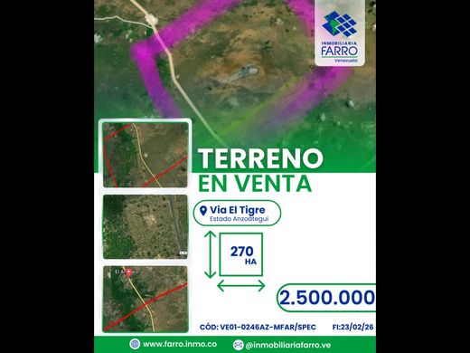 Grundstück in El Tigre, Estado Anzoátegui