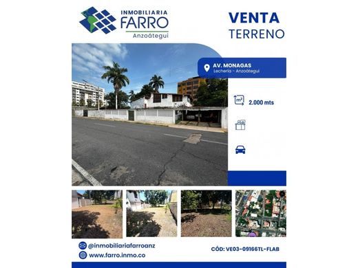 Land in Lecherías, Estado Anzoátegui