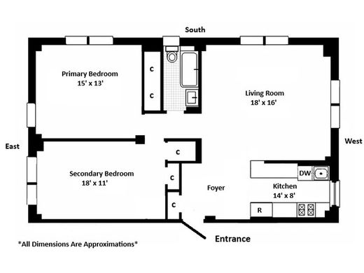 套间/公寓  紐約市, 纽约州