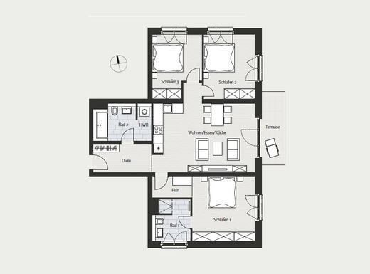 Piso / Apartamento en Berlin Schöneberg, Berlín