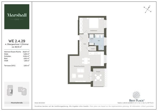 Penthouse in Berlin, Land Berlin