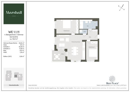 Apartment in Berlin, Land Berlin