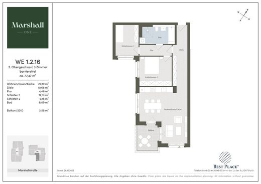 Apartment in Berlin, Land Berlin