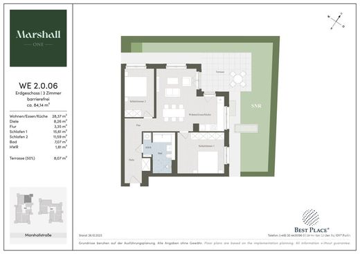 Apartment in Berlin, Land Berlin