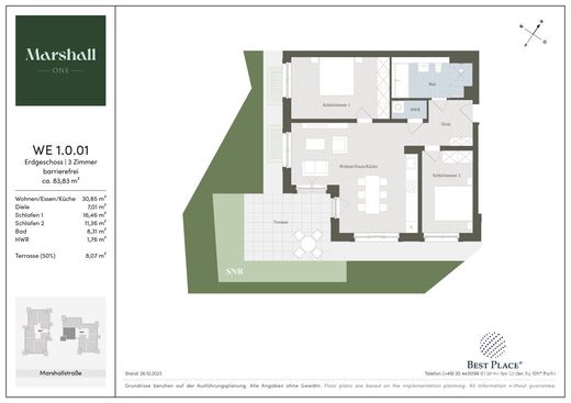 Apartment in Berlin, Land Berlin