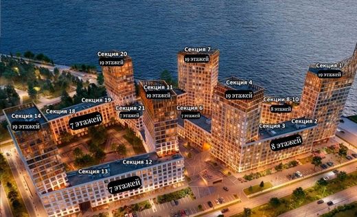 Appartement in Sint-Petersburg, Sankt-Peterburg