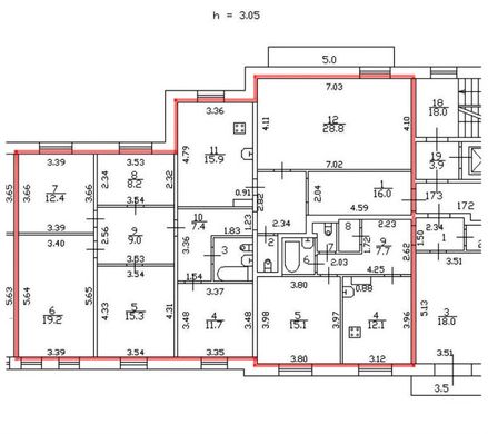 サンクトペテルブルク, Sankt-Peterburgのアパートメント