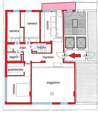 Apartment in Padua, Veneto