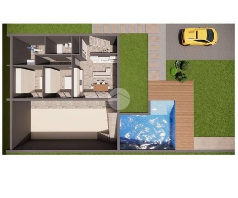 Terraced house in Quarto, Naples