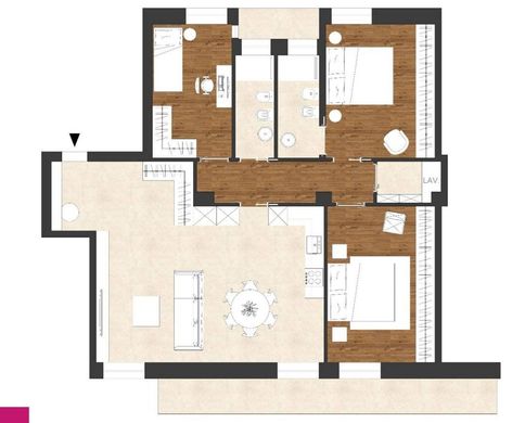 ‏דירה ב  מילאנו, Città metropolitana di Milano